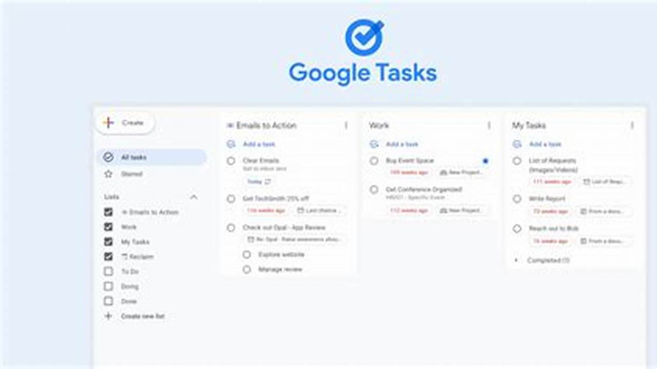 Google Tasks 2024