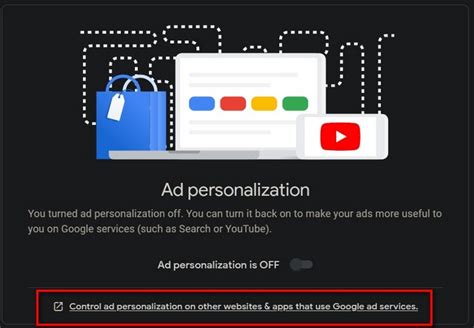 Google Ad Personalization Opt-Out Stop Targeted Advertising