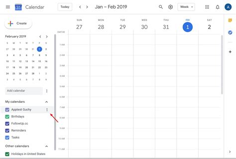 Google Calendar Id