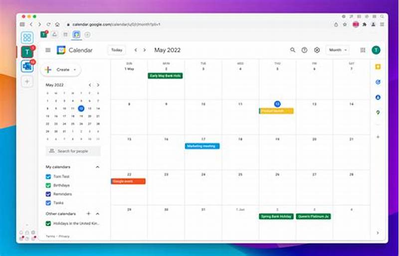 Google Calendar Program For Windows