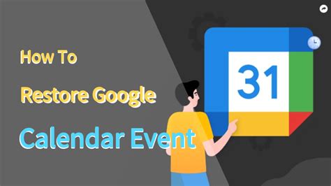 Google Calendar Recover Deleted Event