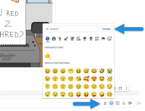 Google Chat custom emojis