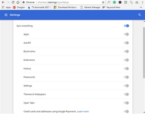 Google Chrome Bookmarks Not Syncing (Troubleshooting)