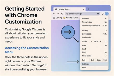 Google Chrome Customization Options