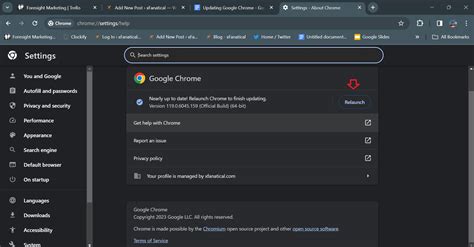 Google Chrome security update