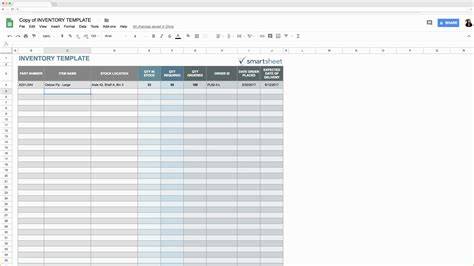 Google Docs Sheets Templates