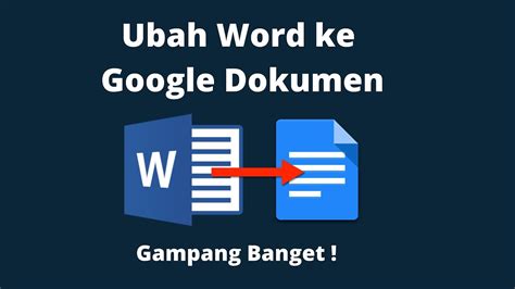 Google Docs ke Word: Simpan & Konversi Cepat!