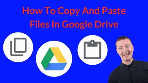 Google Drive copy-and-paste