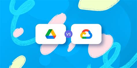 Google Drive vs Google Cloud: Features