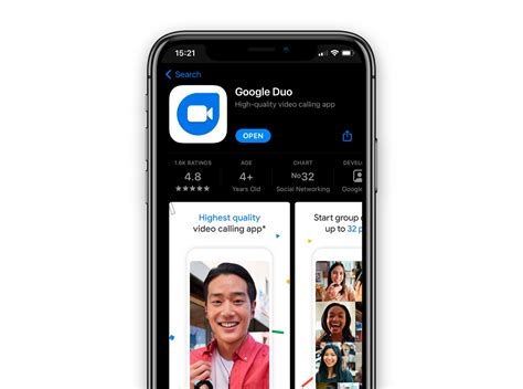 Google Duo Video Call iPhone