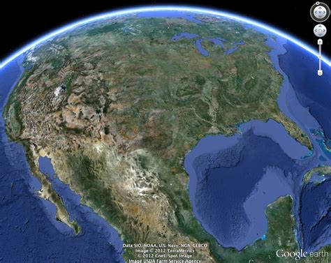 Google Earth Map View