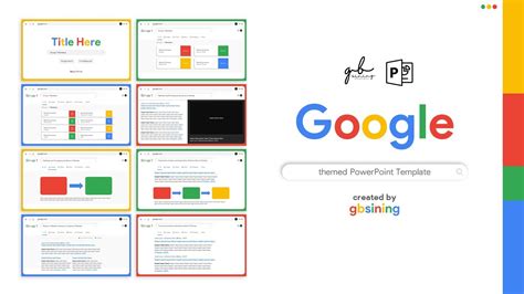 Google Inspired Powerpoint Template