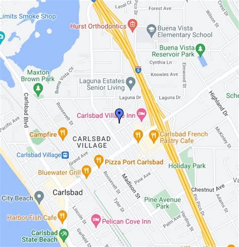 Awesome Carlsbad Map SeaRock Real Estate