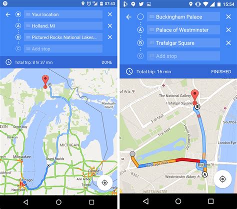 Google Maps From To Destination
