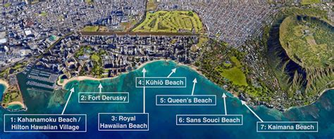 Google Maps Waikiki Beach