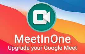 Google Meet extension