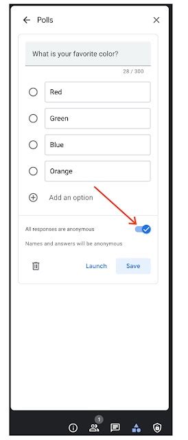 Google Meet is rolling out support for anonymous questions and poll responses