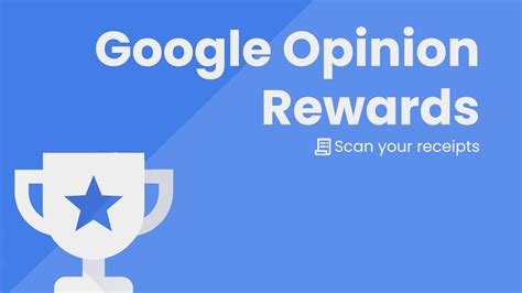 Google Opinion Rewards interface