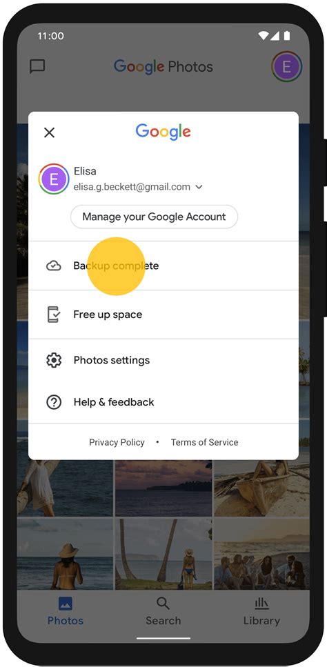 Backup foto menggunakan Google Photos