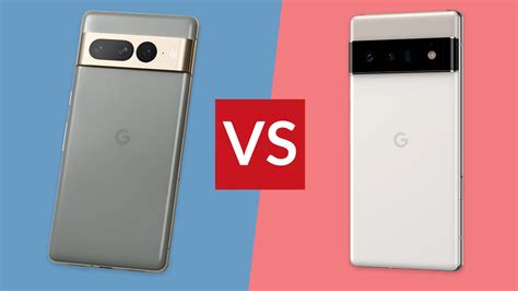 Google Pixel 7 Pro vs Google Pixel 6 Pro: Design