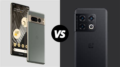 Google Pixel 7 Pro vs OnePlus 10 Pro: Design