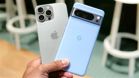 Google Pixel 8 Pro vs iPhone 15 Pro: specs comparison