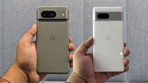 Google Pixel 8 vs Google Pixel 7: specs comparison