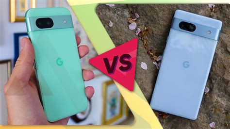 Google Pixel 8a vs Google Pixel 7: specs comparison
