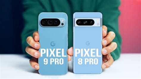 Google Pixel 9 Pro vs Google Pixel 8 Pro: specs comparison