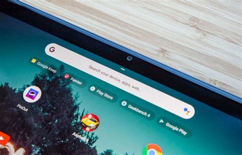 Google Pixel Slate webcam