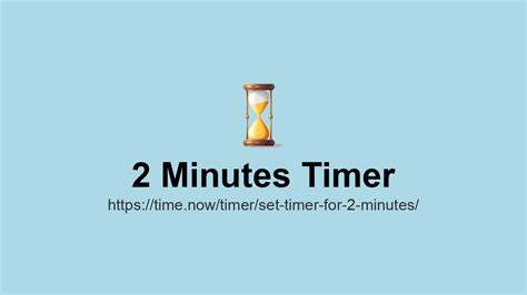 Effortlessly Enhance Your Productivity: Set a Timer with Google for 2 Minutes