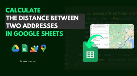 How to Calculate Distance Between Two Addresses in Excel (3 Ways)