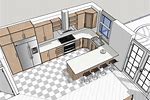 Google Sketchup Kitchen Design