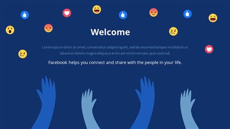 Google Slides Facebook Template