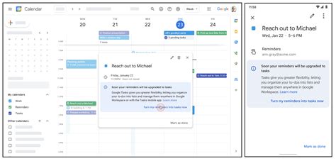 Google Tasks are set to replace Assistant ‘Reminders’ in Google Calendar