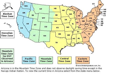 Google Time Zone Map
