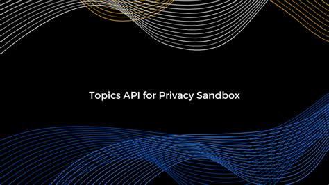 Google Topics API for Privacy Sandbox: All You Need to Know (2022)