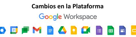 Google Workspace changes