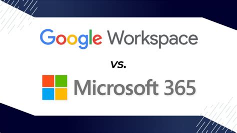 Google Workspace is directly competing with Microsoft 365