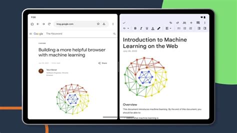 Google Workspace on tablets