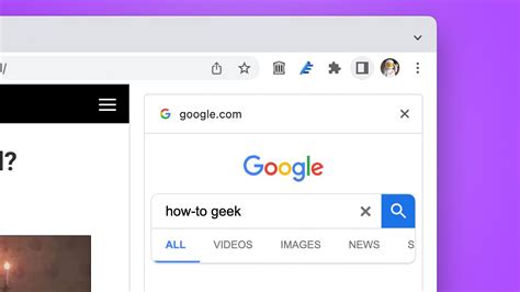 Google is also testing a new side panel to facilitate your search