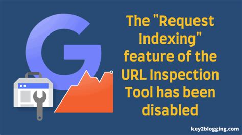 Google temporarily removed the request indexing feature from the 