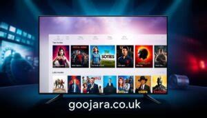 Goojara streaming platform interface