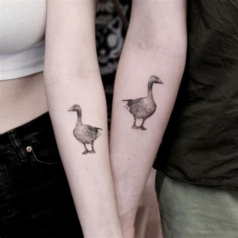 60 Goose Tattoo Ideas For Men Geese Designs