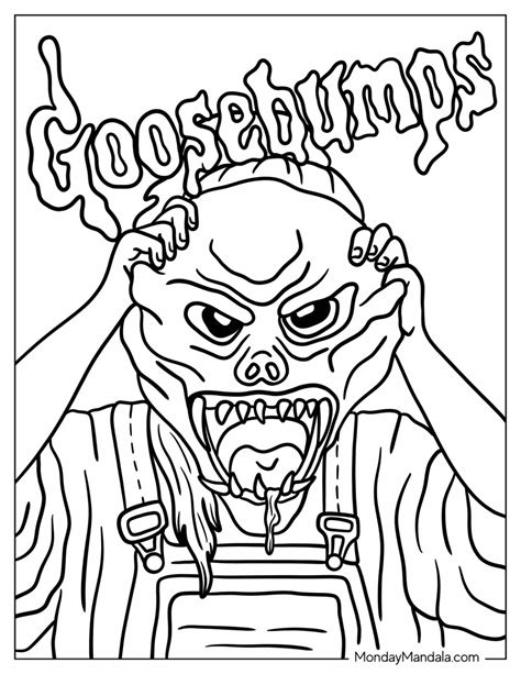 Goosebumps Color Pages
