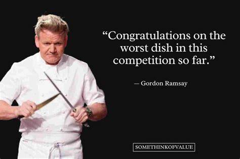 Gordon Ramsay quote