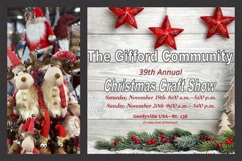 Get in the Festive Spirit at the Gordyville Christmas Craft Show 2022