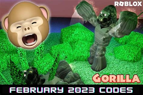 Gorilla Codes - Roblox - June 2023 -