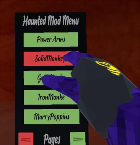 Gorilla Tag Mod Menu Download 2022