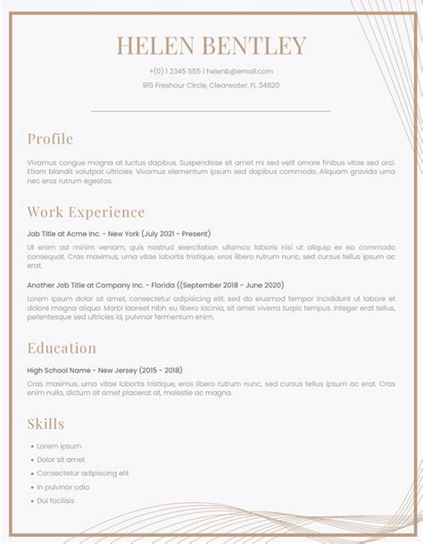 Got Free Resume Builder